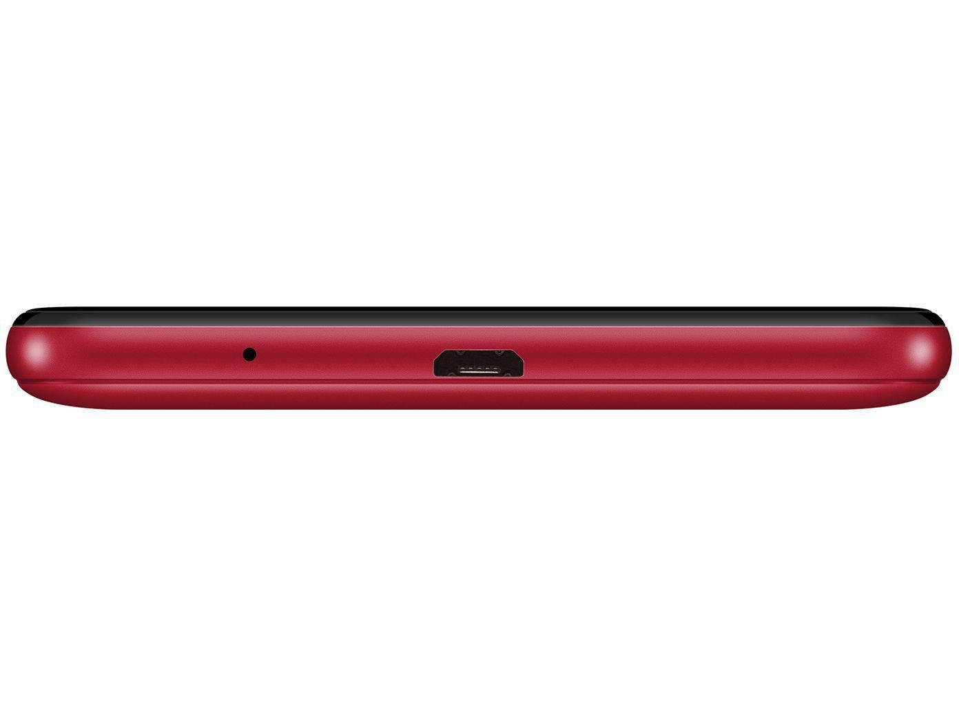 Smartphone LG K22 Red 4G Quad-Core 2GB RAM Tela 6,2” Câm. Dupla + Selfie 5MP Dual Chip