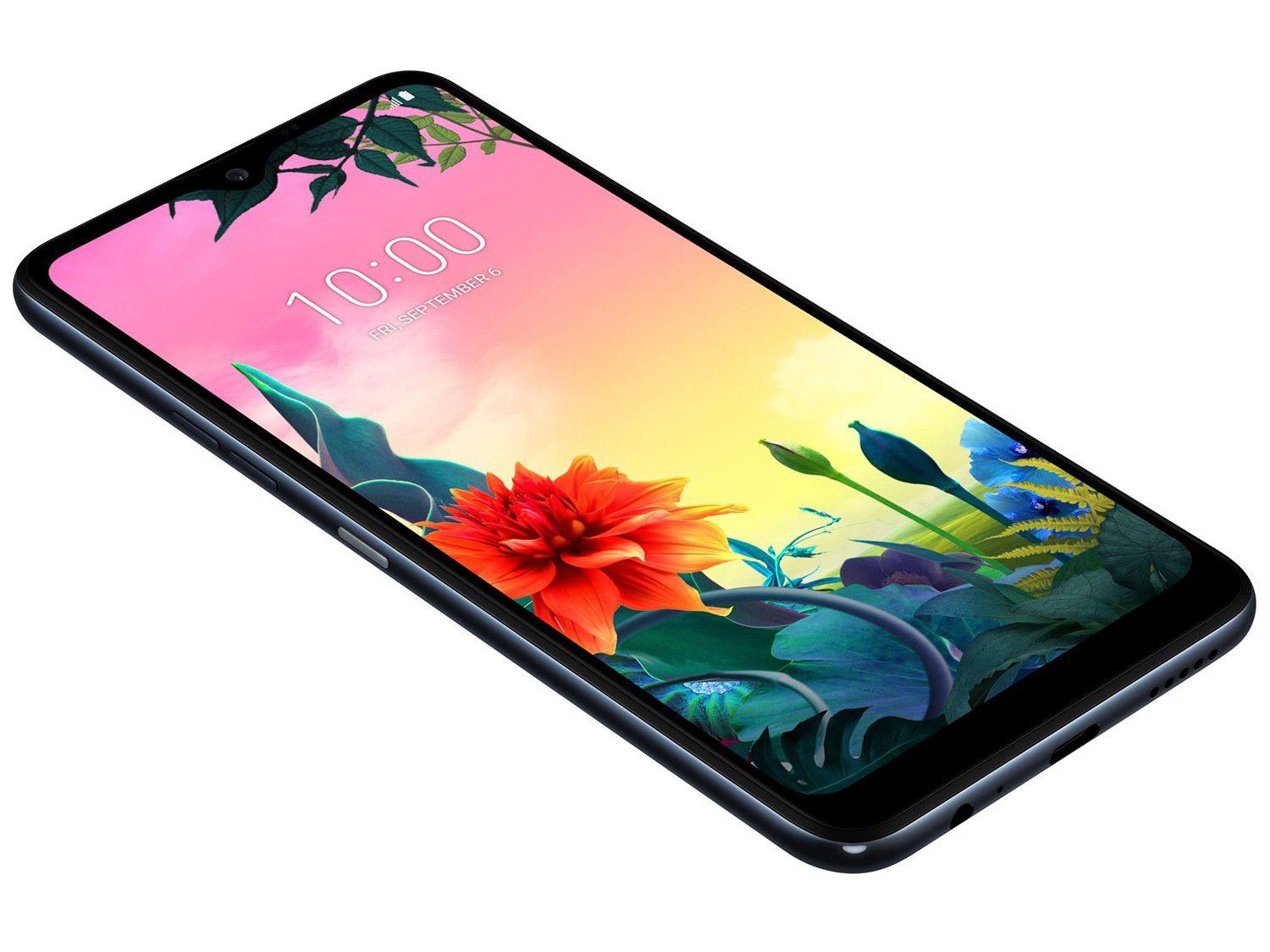 LG K50s Smartphone – 6,49 Zoll Display, 32 GB Speicher, 3 GB RAM, Triple-Kamera, Android 9, Schwarz