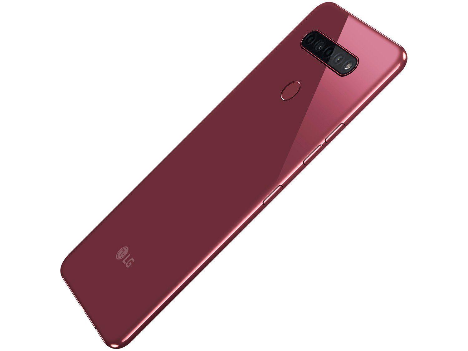 Smartphone LG K51S 64GB Vermelho 4G Octa-Core 3GB RAM 6,55” Câm. Quádrupla + Selfie 13MP