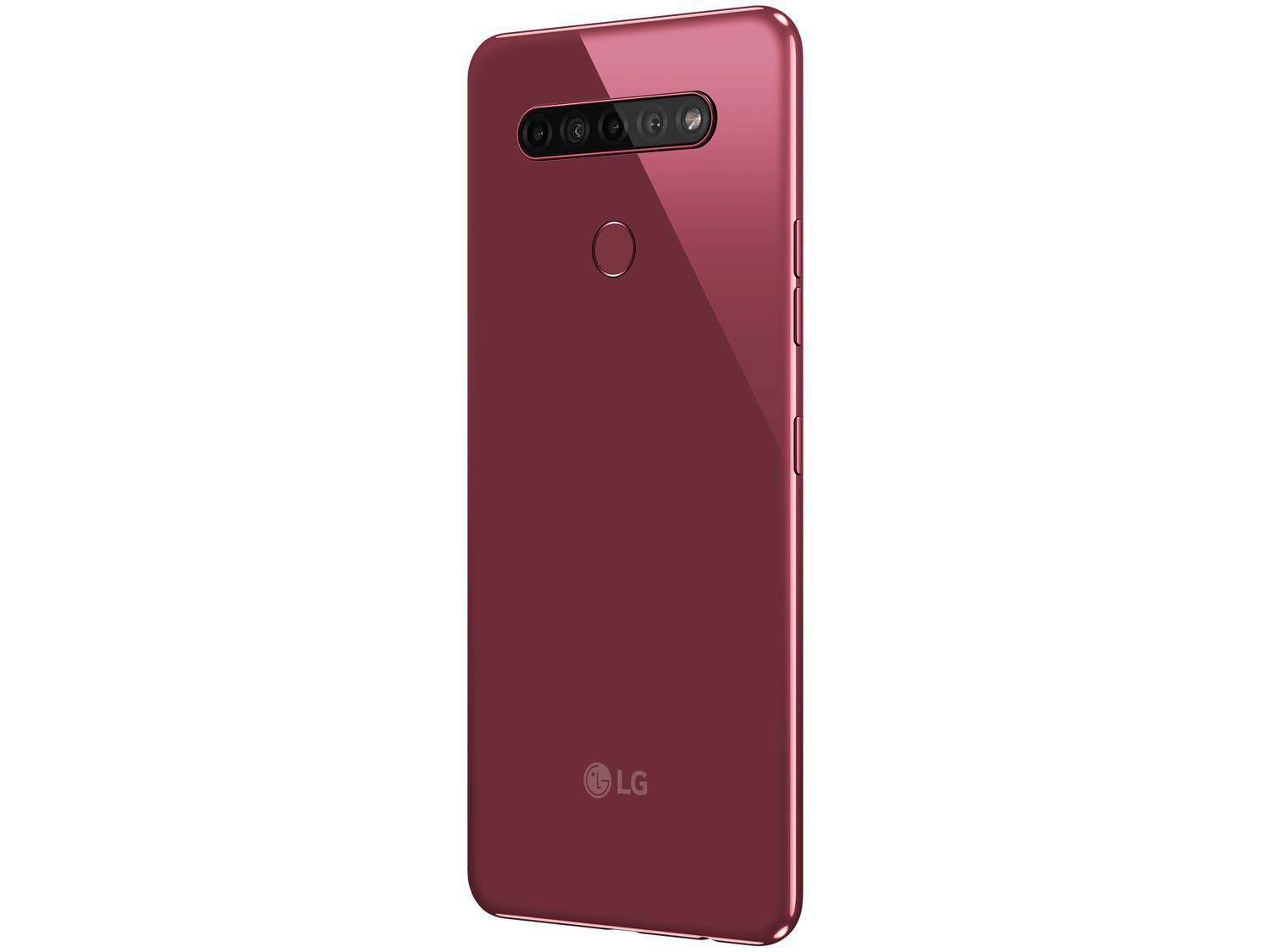 Smartphone LG K51S 64GB Vermelho 4G Octa-Core 3GB RAM 6,55” Câm. Quádrupla + Selfie 13MP