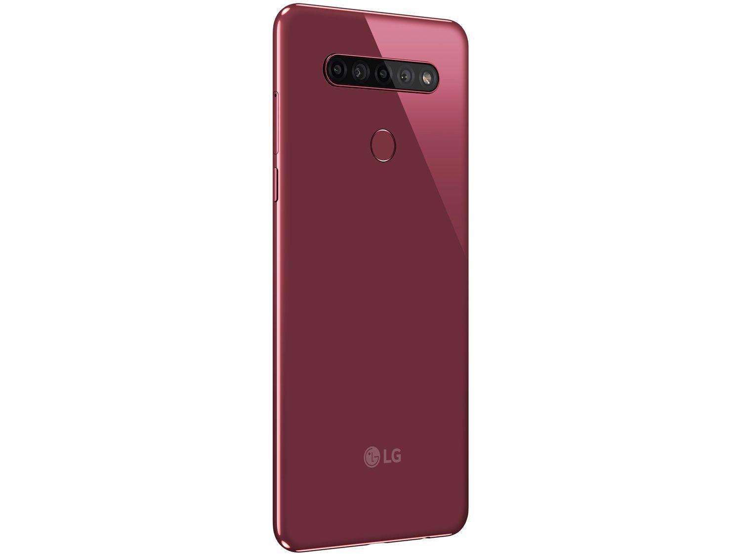 Smartphone LG K51S 64GB Vermelho 4G Octa-Core 3GB RAM 6,55” Câm. Quádrupla + Selfie 13MP