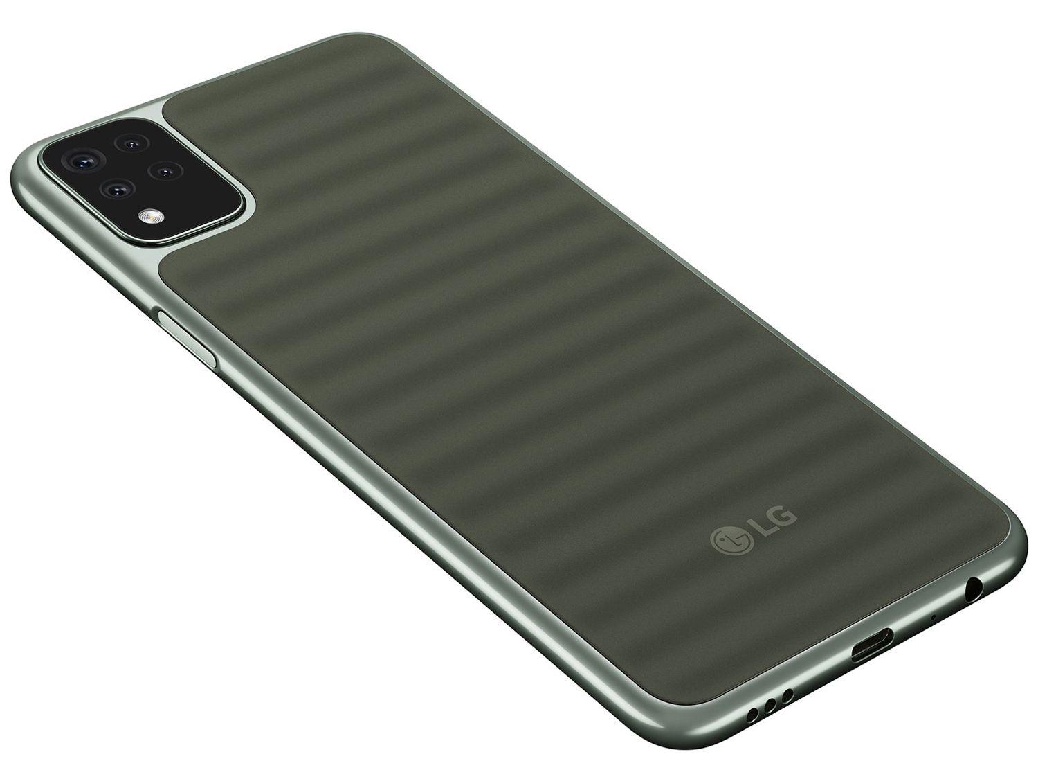 Smartphone LG K52 64GB Verde 4G Octa-Core 3GB RAM Tela 6,6” Câm. Quádrupla + Selfie 8MP Dual Chip