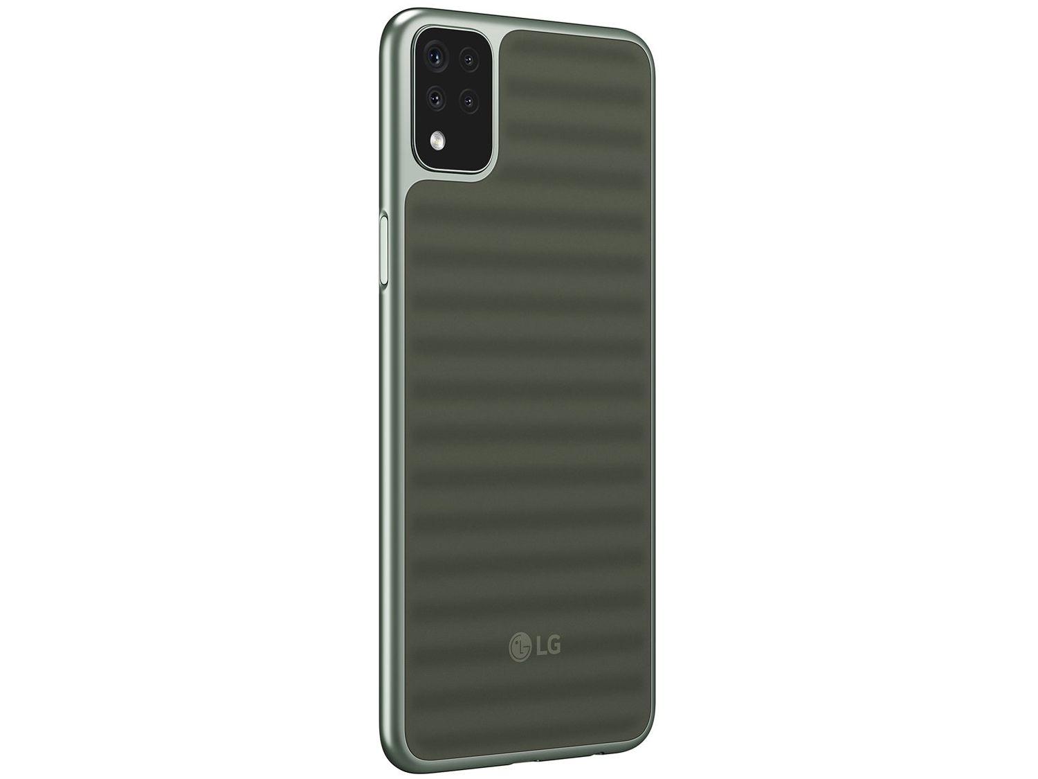 Smartphone LG K52 64GB Verde 4G Octa-Core 3GB RAM Tela 6,6” Câm. Quádrupla + Selfie 8MP Dual Chip