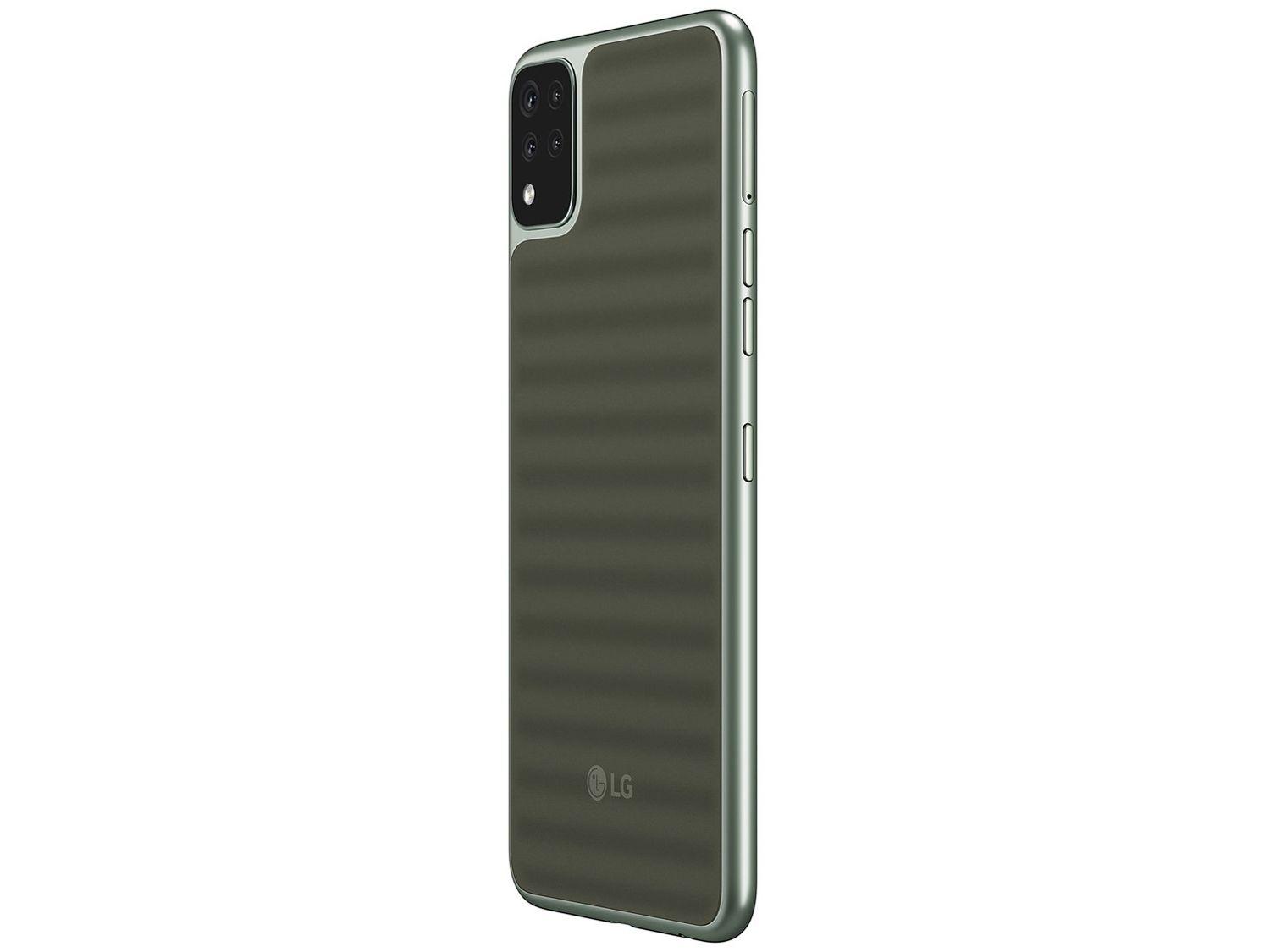 Smartphone LG K52 64GB Verde 4G Octa-Core 3GB RAM Tela 6,6” Câm. Quádrupla + Selfie 8MP Dual Chip