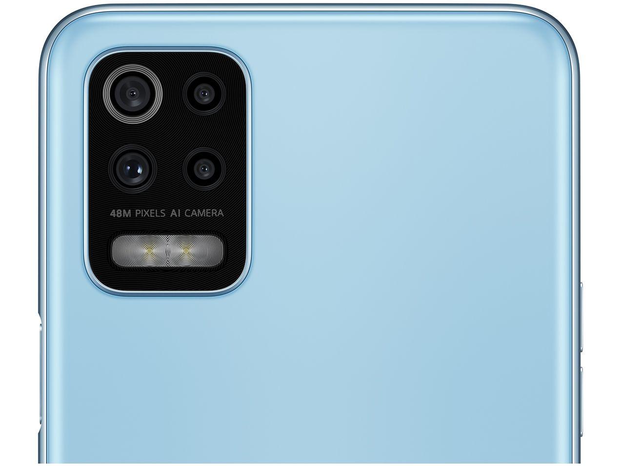 Smartphone LG K62+ 128GB Azul 4G Octa-Core 4GB RAM Tela 6,59” Câm