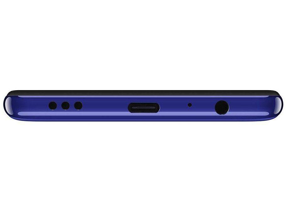 Smartphone LG K62 64GB Azul 4G Octa-Core 4GB RAM Tela 6,59” Câm. Quádrupla + Selfie 13MP