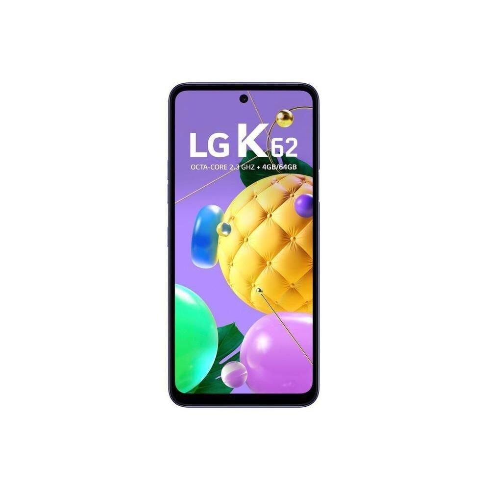 Smartphone LG K62 64GB de Memória e 4GB de Memória RAM Azul LMK520BMW -  Celular LG - Magazine Luiza