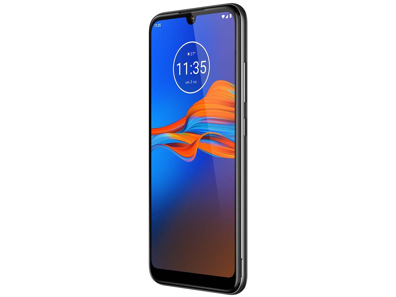 Smartphone Motorola E6 Plus 64GB Cinza 4G 4GB RAM