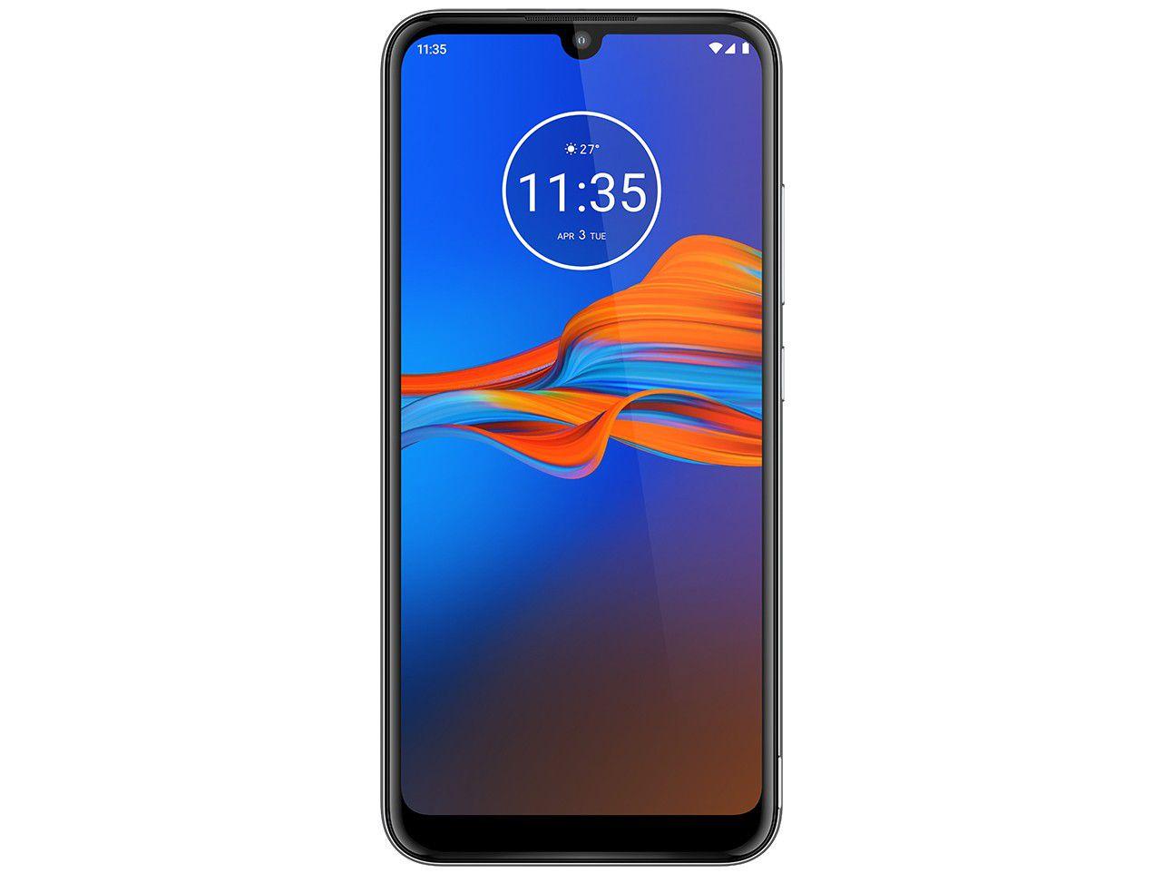 Smartphone Motorola E6 Plus 64GB Cinza 4G 4GB RAM