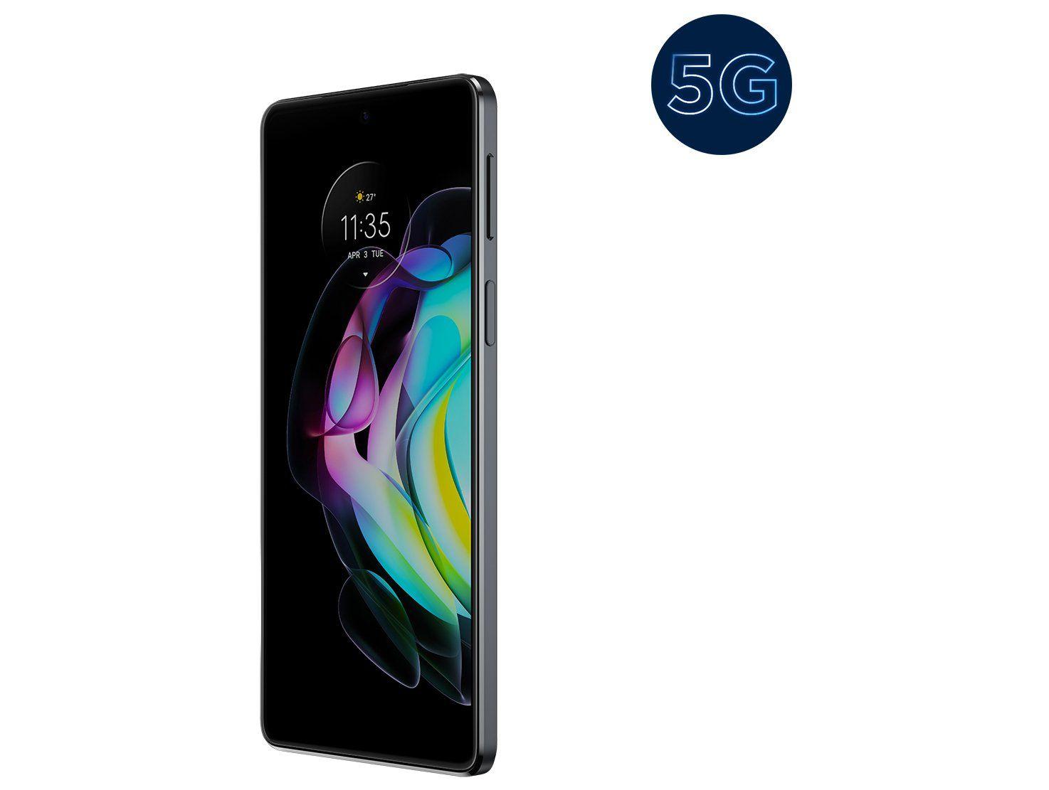 Smartphone Motorola Edge 20 128GB Preto 5G 8GB RAM Tela 6,7” Câm