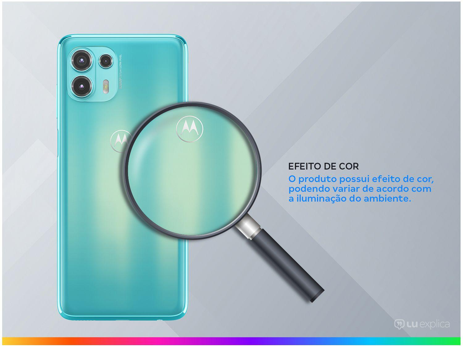 Smartphone Motorola Edge 20 Lite 128GB Verde 5G 6GB RAM Tela 6,7” Câm. Tripla + Selfie 32MP