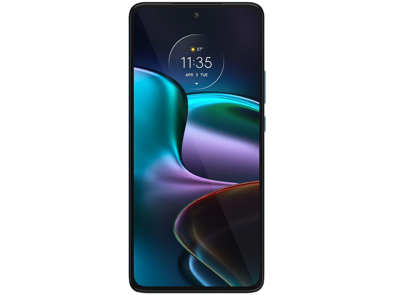 Smartphone Motorola Edge 30 256GB Azul 5G Octa-Core 8GB RAM 6,5” Câm. Tripla + Selfie 32MP