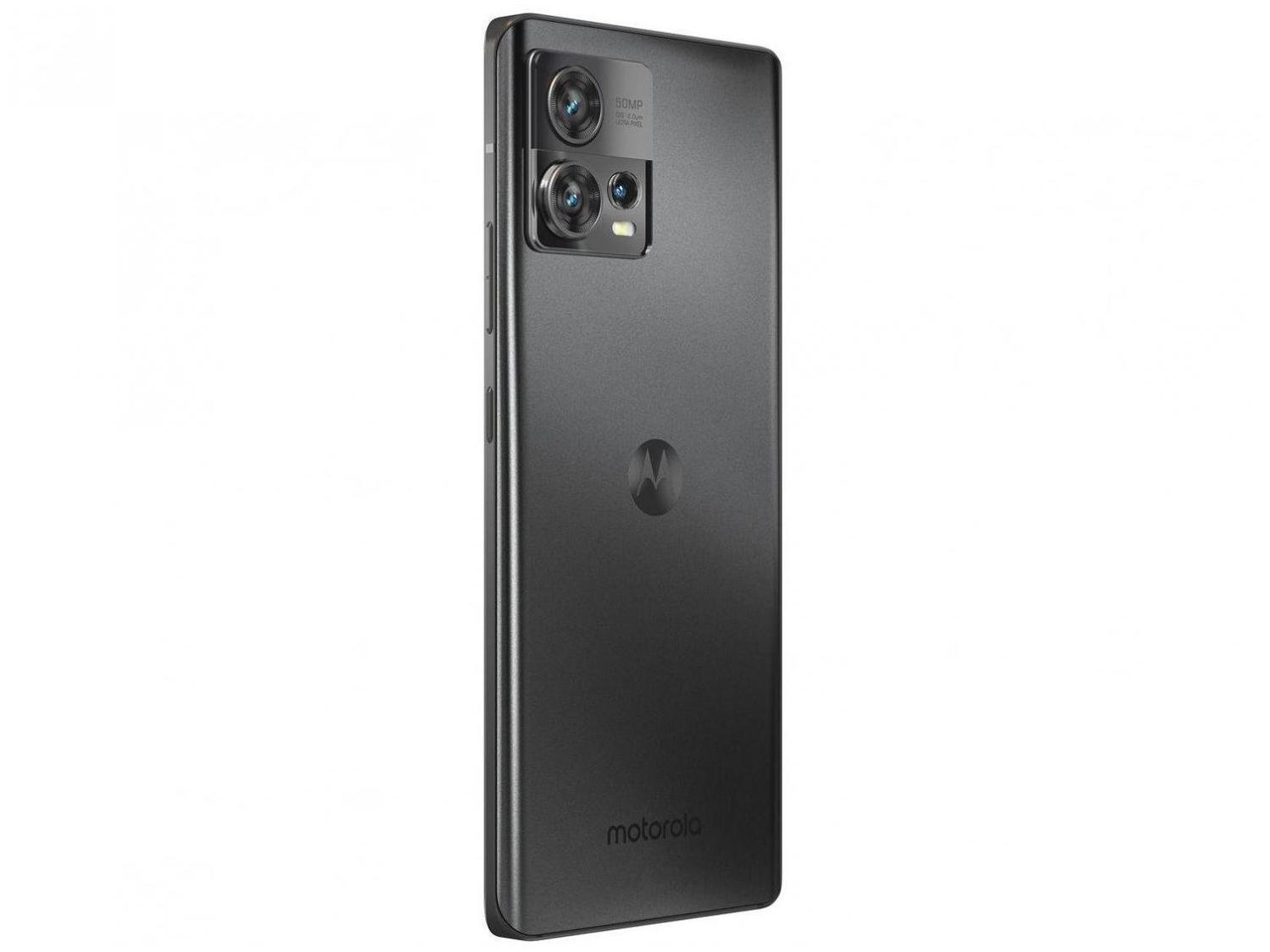 Smartphone Motorola Edge 30 Fusion 256GB Preto 5G 4GB RAM 6,6” Câm. Tripla + Selfie 32MP