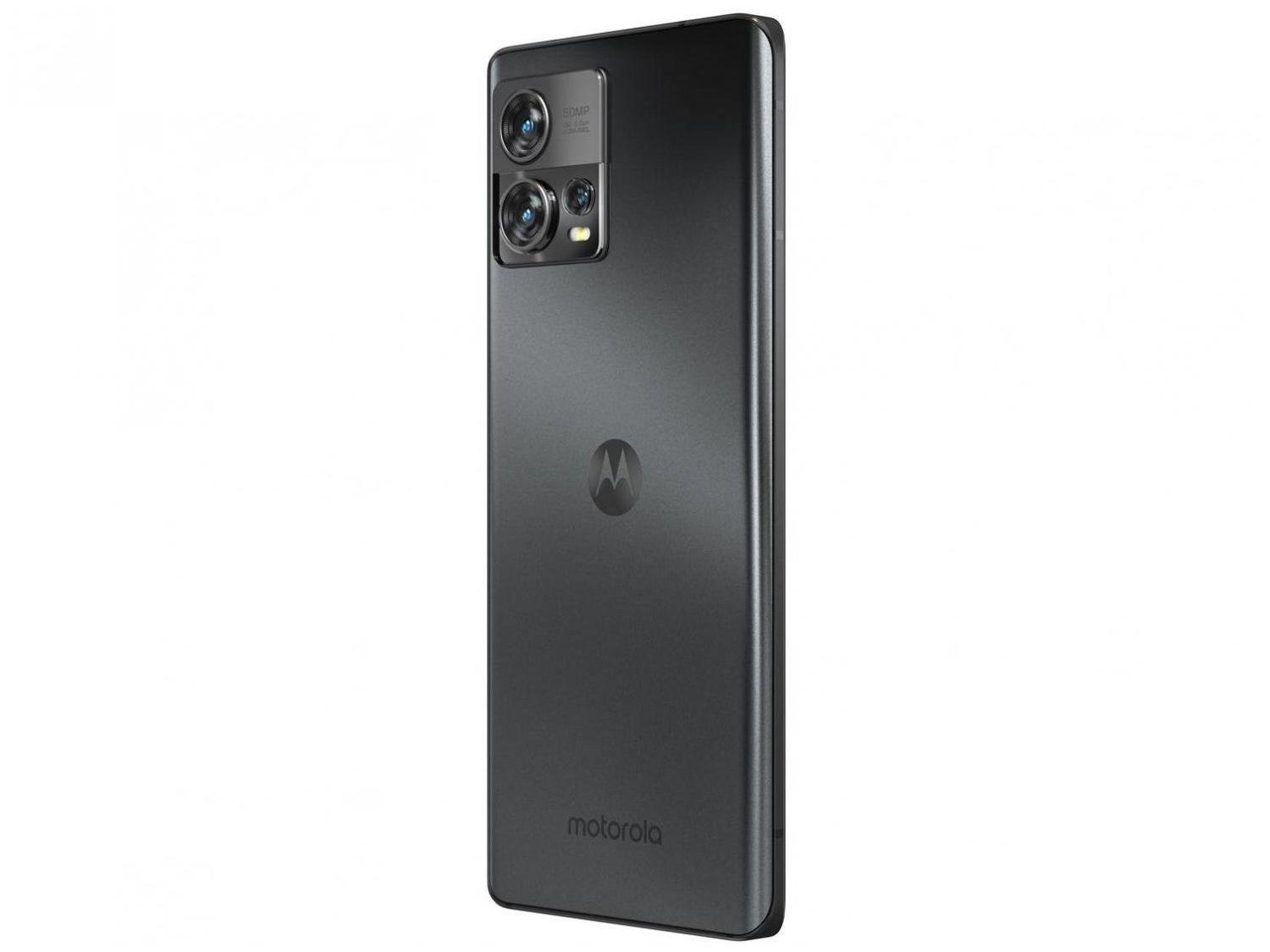 Smartphone Motorola Edge 30 Fusion 256GB Preto 5G 4GB RAM 6,6” Câm. Tripla + Selfie 32MP