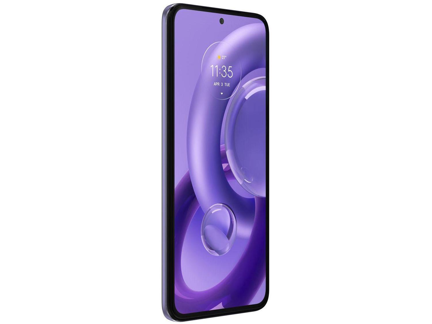 Smartphone Motorola Edge 30 Neo 256GB Lilás 5G Octa-Core 4GB RAM 6,3” Câm. Dupla + Selfie 32MP