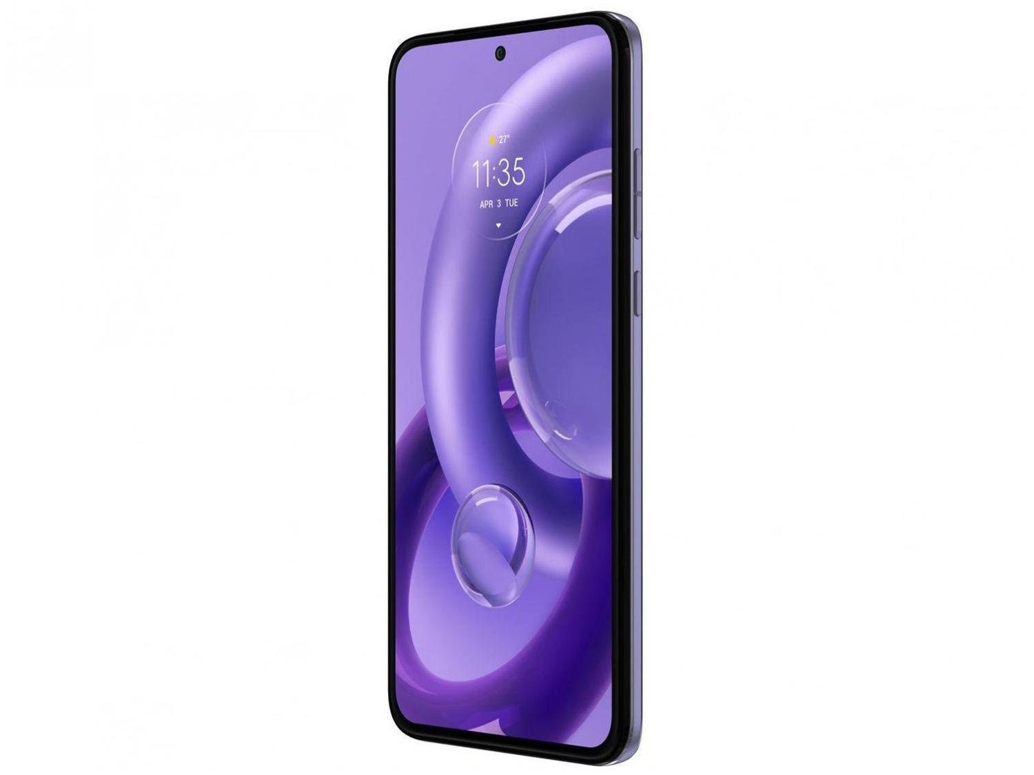 Smartphone Motorola Edge 30 Neo 256GB Lilás 5G Octa-Core 4GB RAM 6,3” Câm. Dupla + Selfie 32MP