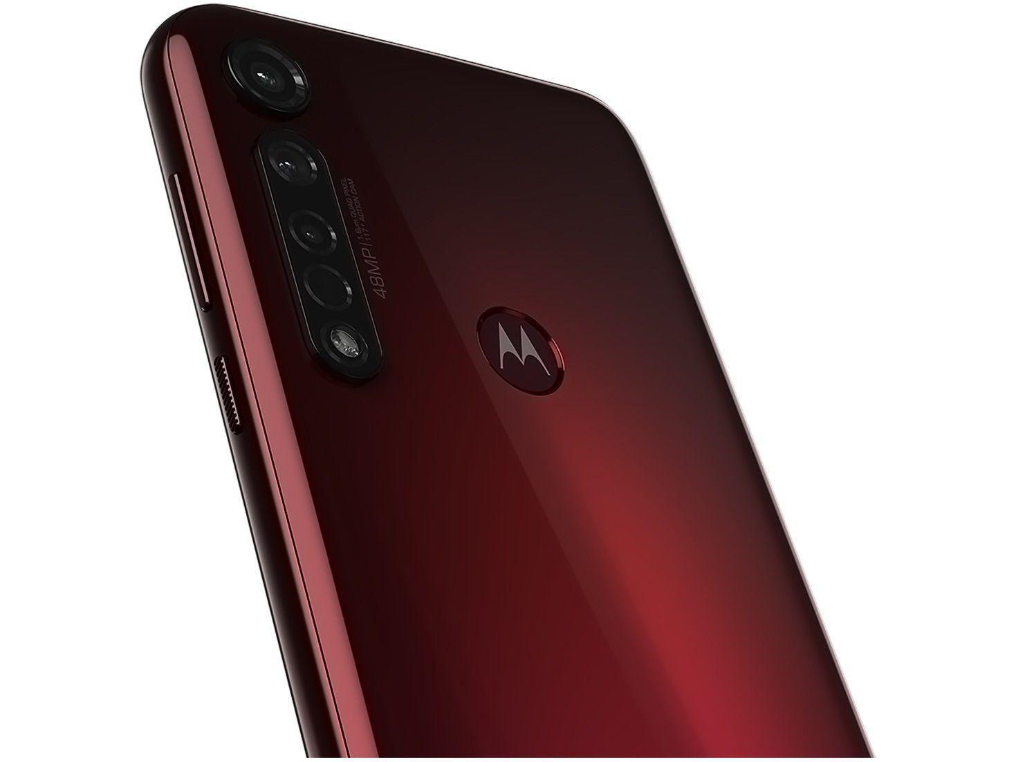 Smartphone Motorola G8 Plus 64GB Cereja 4G