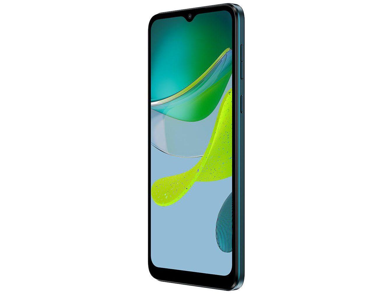 Smartphone Motorola Moto E13 64GB Verde 4G Octa-Core 4GB RAM 6,5" Câm. 13MP + Selfie 5MP Dual Chip