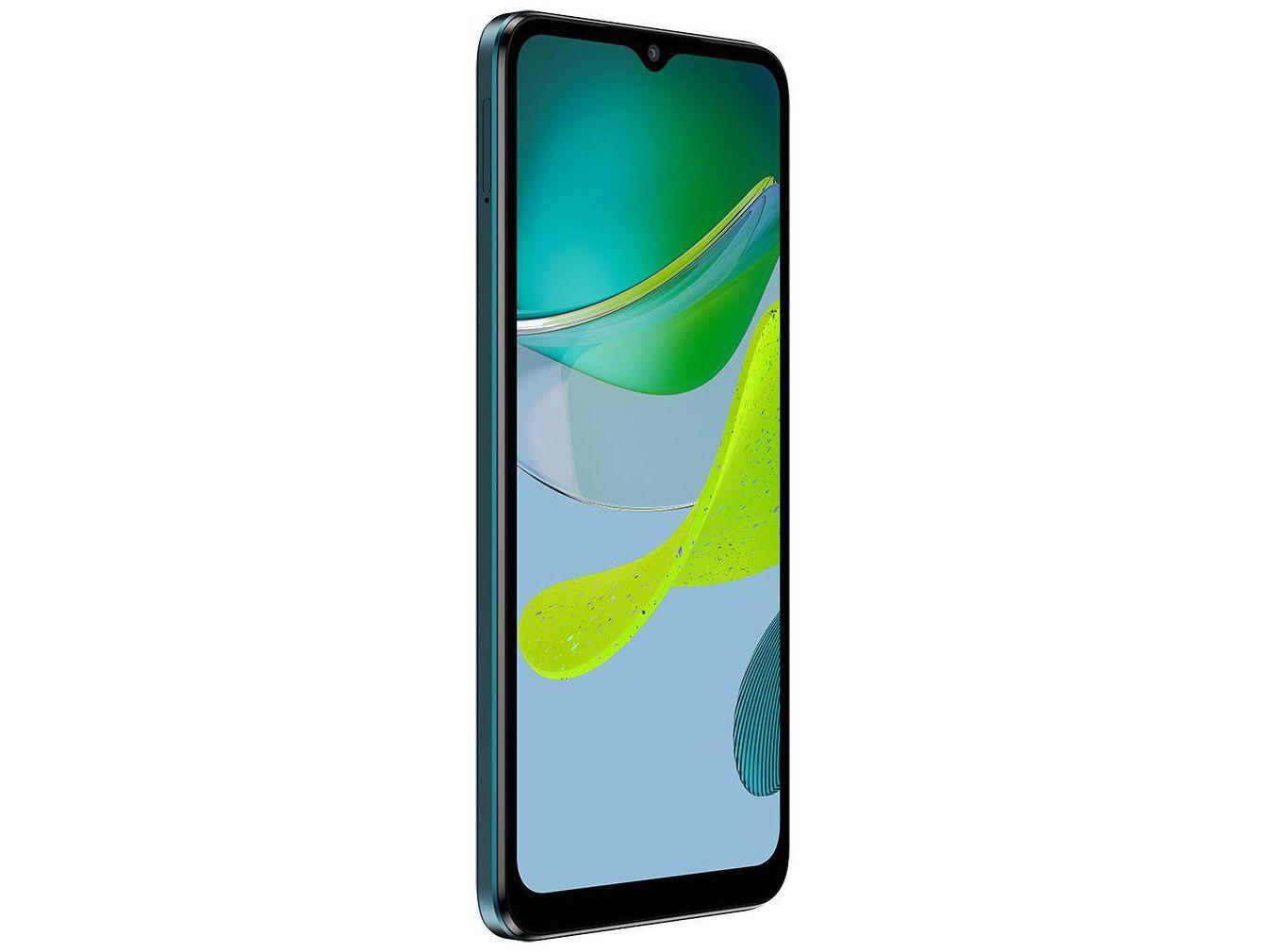 Smartphone Motorola Moto E13 64GB Verde 4G Octa-Core 4GB RAM 6,5" Câm. 13MP + Selfie 5MP Dual Chip