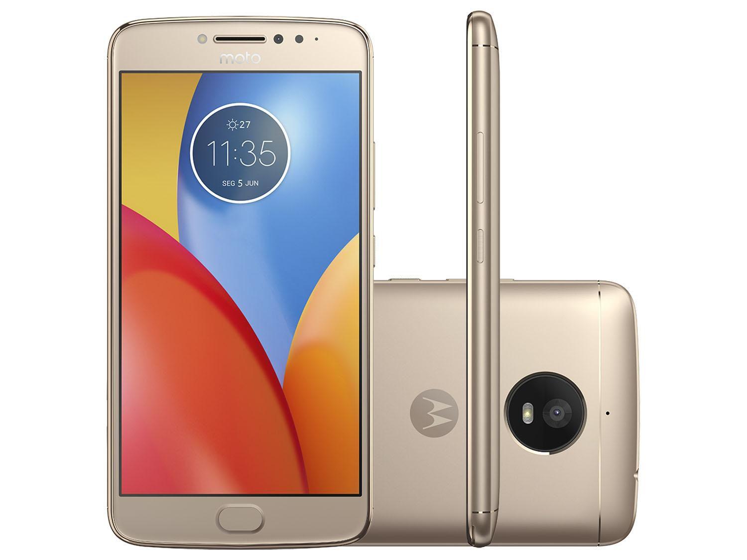 Smartphone Motorola Moto E4 Plus 16GB Ouro - Dual Chip 4G Câm. 13MP +  Selfie 5MP Tela 5.5” HD - Moto E4 - Magazine Luiza