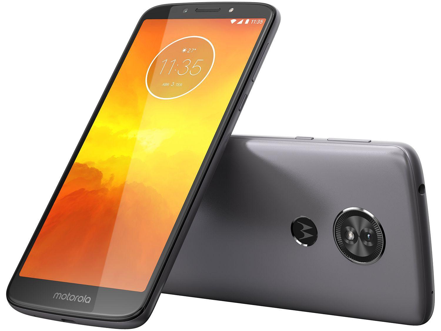 Smartphone Motorola Moto E5 32GB Platinum 4G - Quad Core 2GB RAM Tela 5 ...