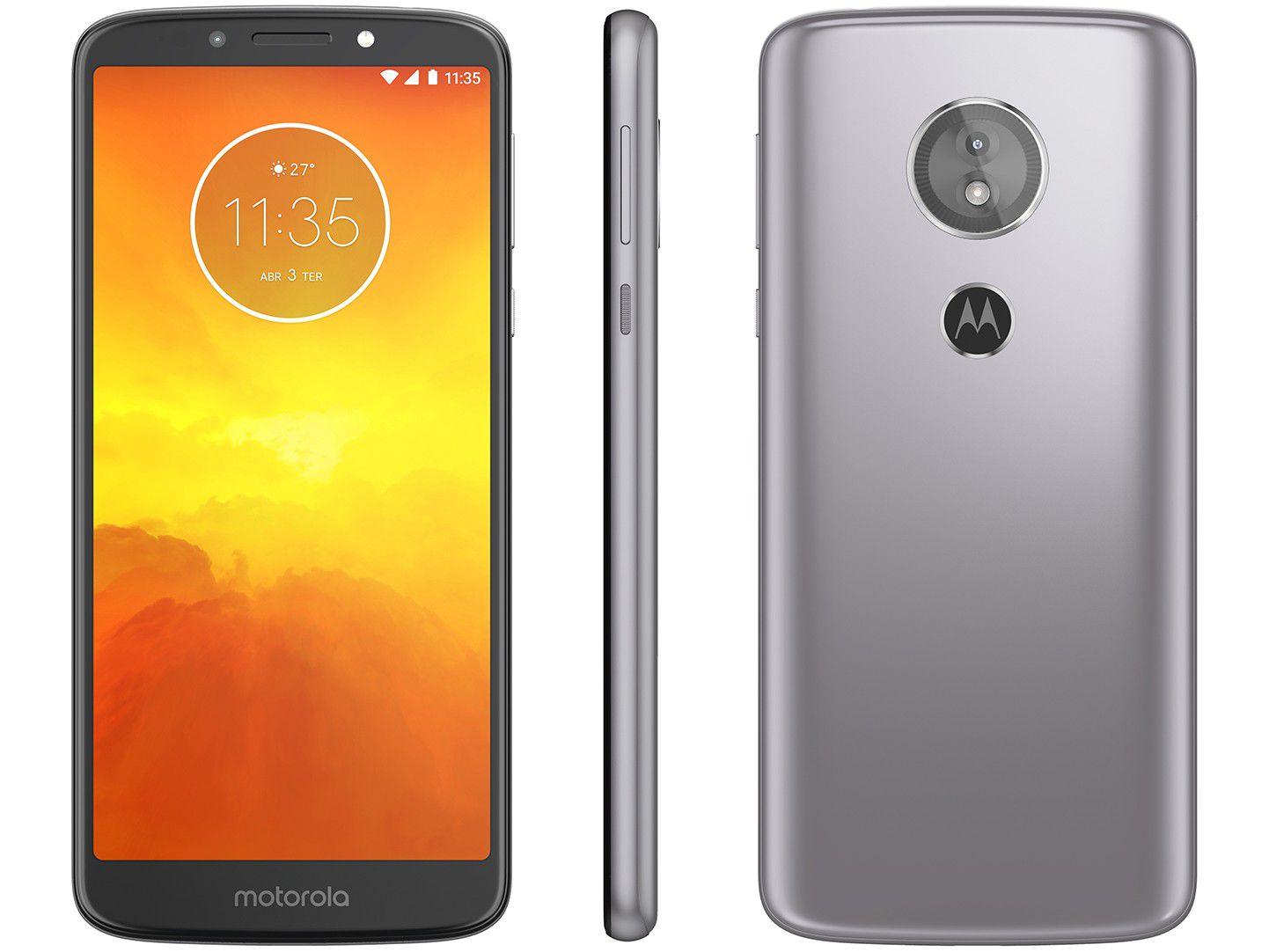 Smartphone Motorola Moto E5 32GB Platinum 4G - Quad Core 2GB RAM Tela 5 ...