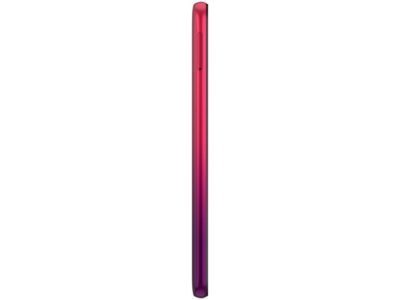 Smartphone Motorola Moto E6S 64GB Vermelho Magenta - 4G Octa-Core 4GB RAM 6,1” Câm. Dupla + Selfie 5MP