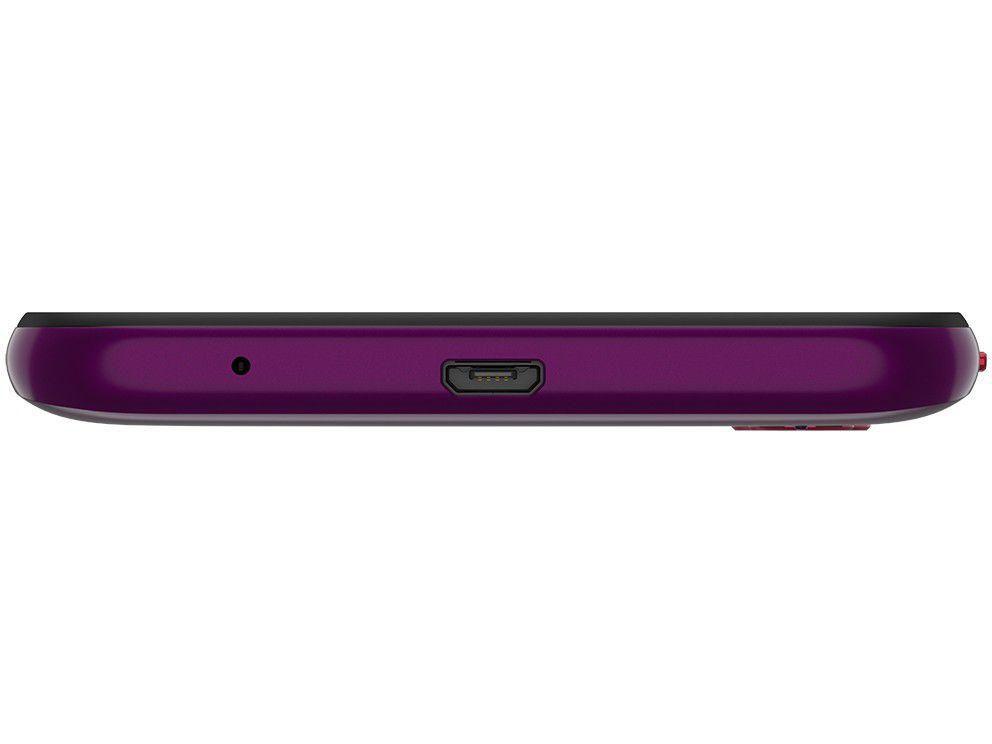 Smartphone Motorola Moto E6S 64GB Vermelho Magenta - 4G Octa-Core 4GB RAM 6,1” Câm. Dupla + Selfie 5MP