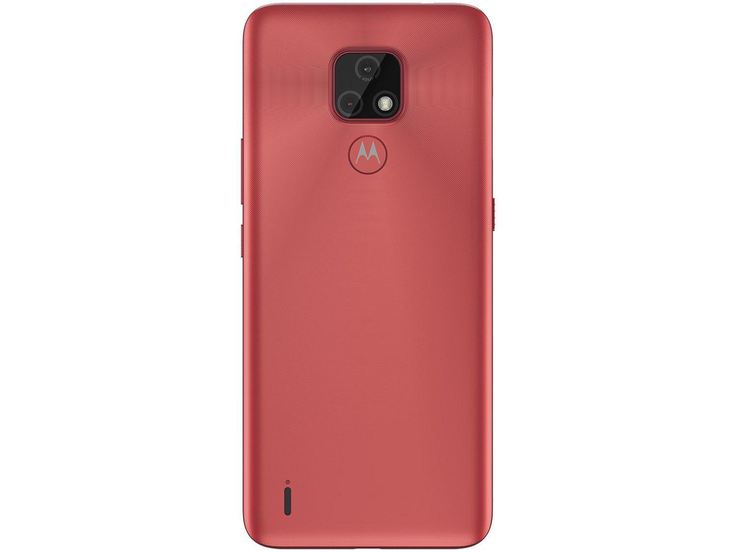 Smartphone Motorola Moto E7 64GB Cobre 4G Octa-Core 2GB RAM 6,5” Câm. Dupla + Selfie 5MP