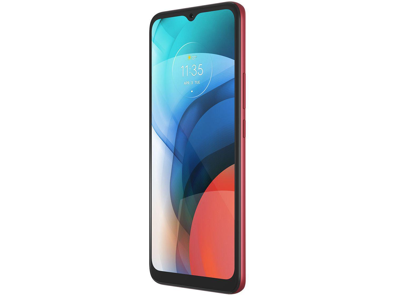 Smartphone Motorola Moto E7 64GB Cobre 4G Octa-Core 2GB RAM 6,5” Câm. Dupla + Selfie 5MP
