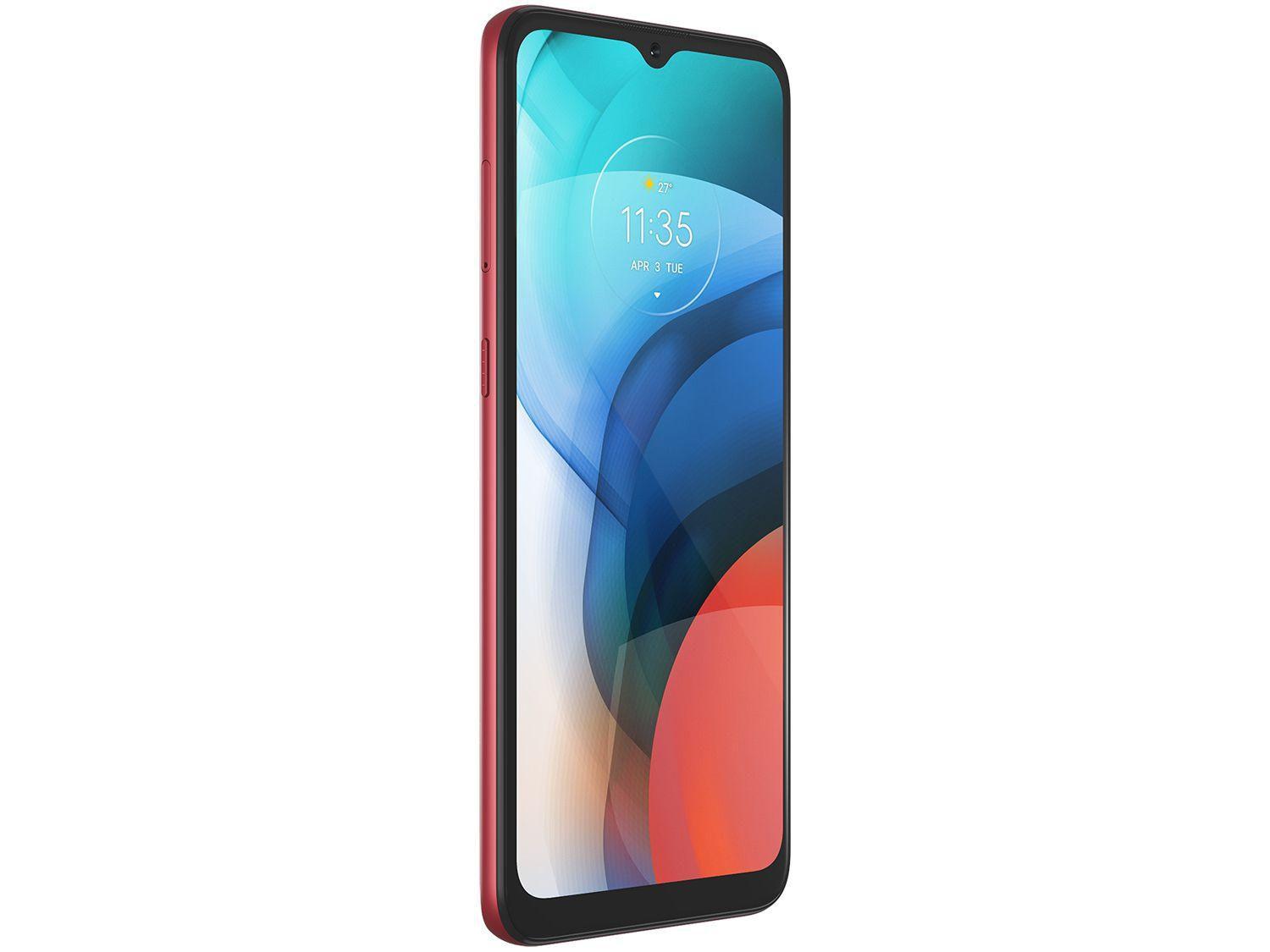 Smartphone Motorola Moto E7 64GB Cobre 4G Octa-Core 2GB RAM 6,5” Câm. Dupla + Selfie 5MP