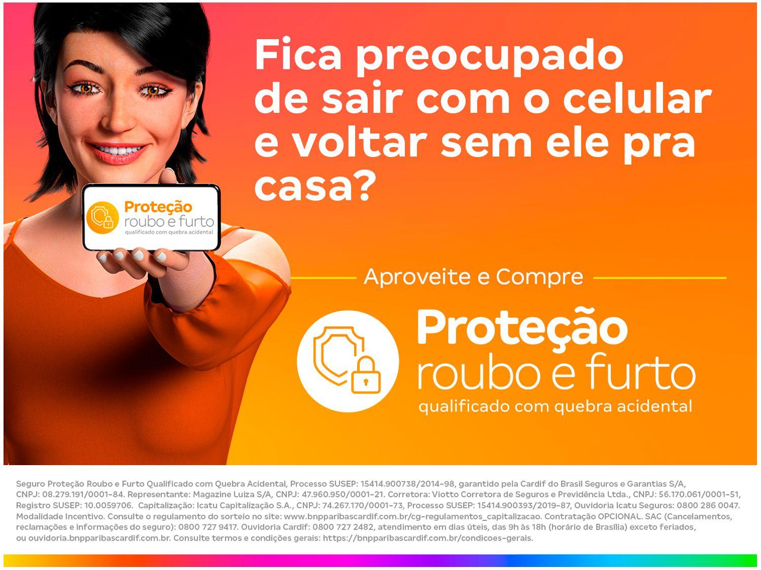 Smartphone Motorola Moto G14 128GB Grafite 4G Octa-Core 4 GB RAM 6,5" Câm. Dupla + Selfie 8MP Dual Nano SIM