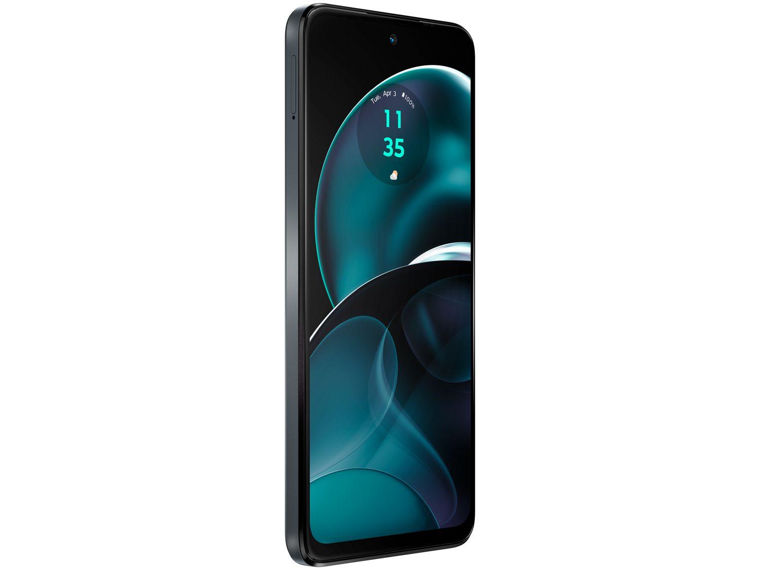 Smartphone Motorola Moto G14 128GB Grafite 4G Octa-Core 4 GB RAM 6,5" Câm. Dupla + Selfie 8MP Dual Nano SIM