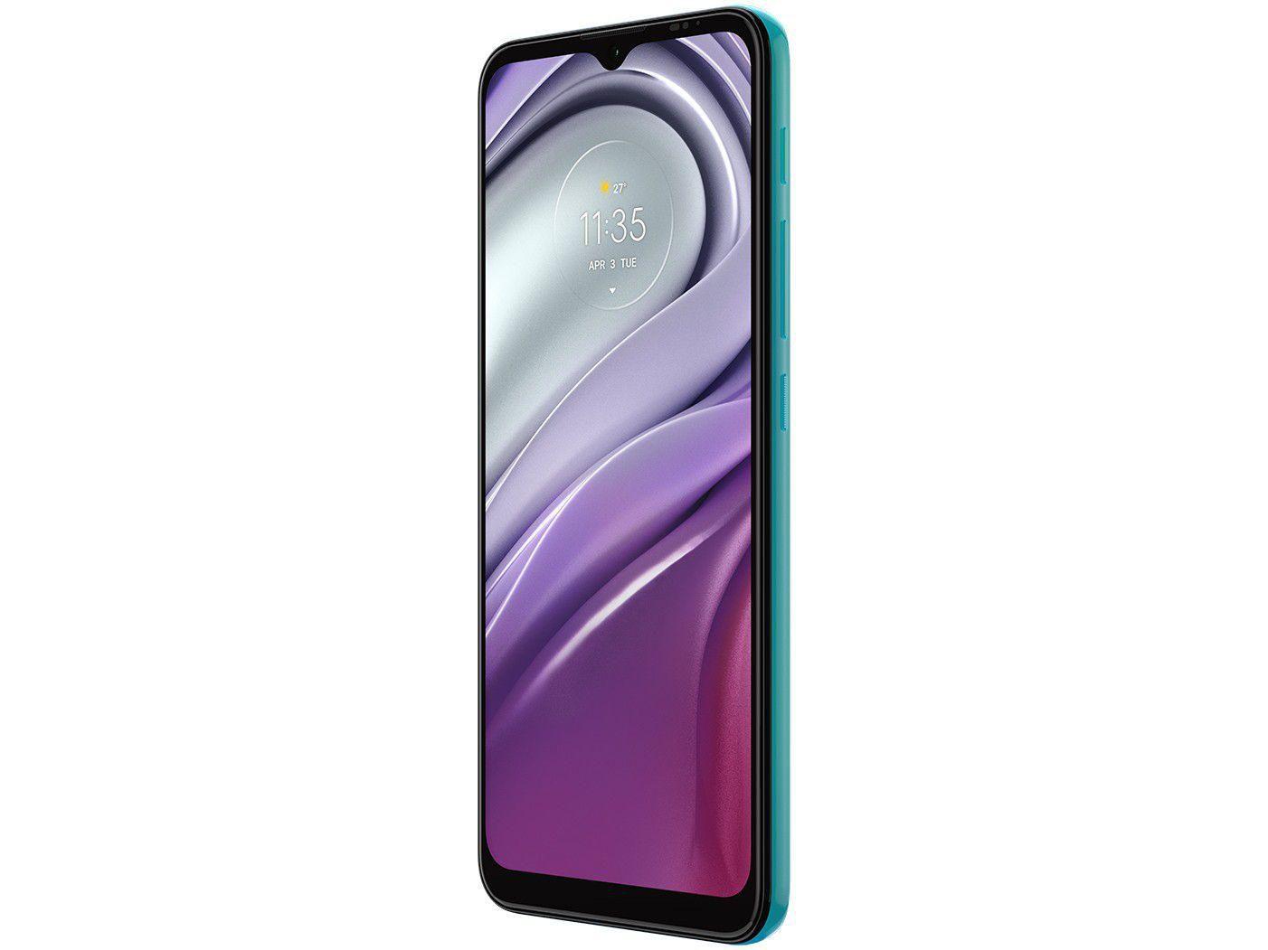マジエール　Ｇ20 Smartphone Motorola Moto G20 128GB Azul 4G 4GB RAM Tela 6,5” Câm