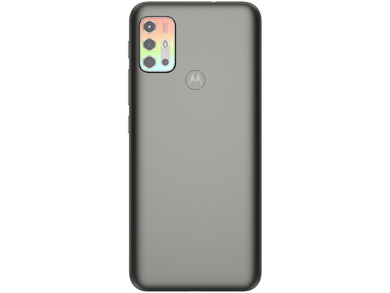 Smartphone Motorola Moto G20 64GB Grafite 4G 4GB RAM Tela 6,5” Câm. Quadrupla + Câm Selfie 13MP