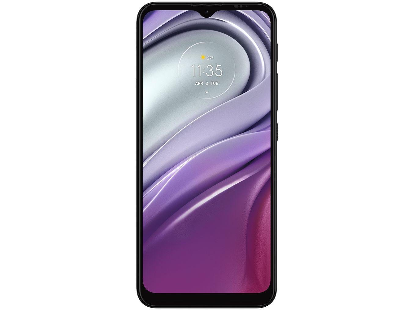 Smartphone Motorola Moto G20 64GB Grafite 4G 4GB RAM Tela 6,5” Câm. Quadrupla + Câm Selfie 13MP