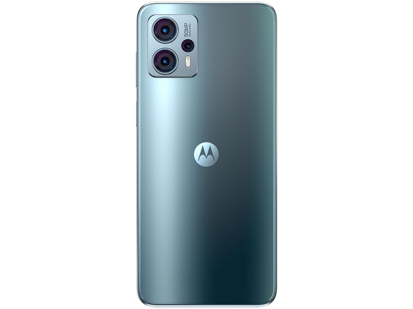 Smartphone Motorola Moto G23 128GB Azul 4G Octa-Core 4GB RAM 6,5" Câm. Tripla + Selfie 16MP Dual Chip
