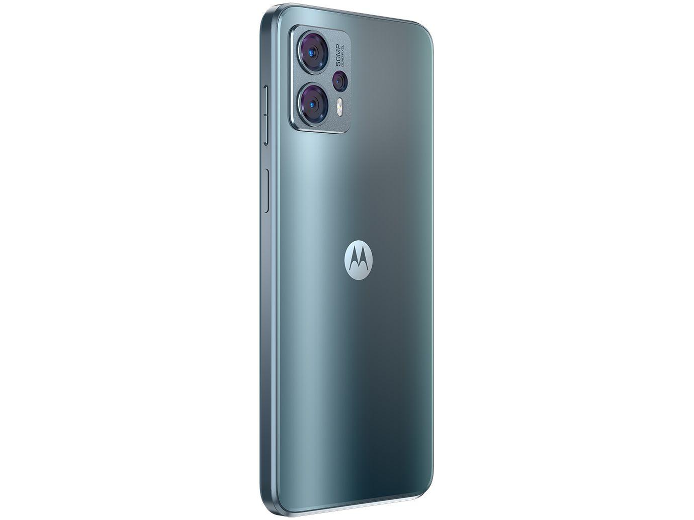 Smartphone Motorola Moto G23 128GB Azul 4G Octa-Core 4GB RAM 6,5" Câm. Tripla + Selfie 16MP Dual Chip