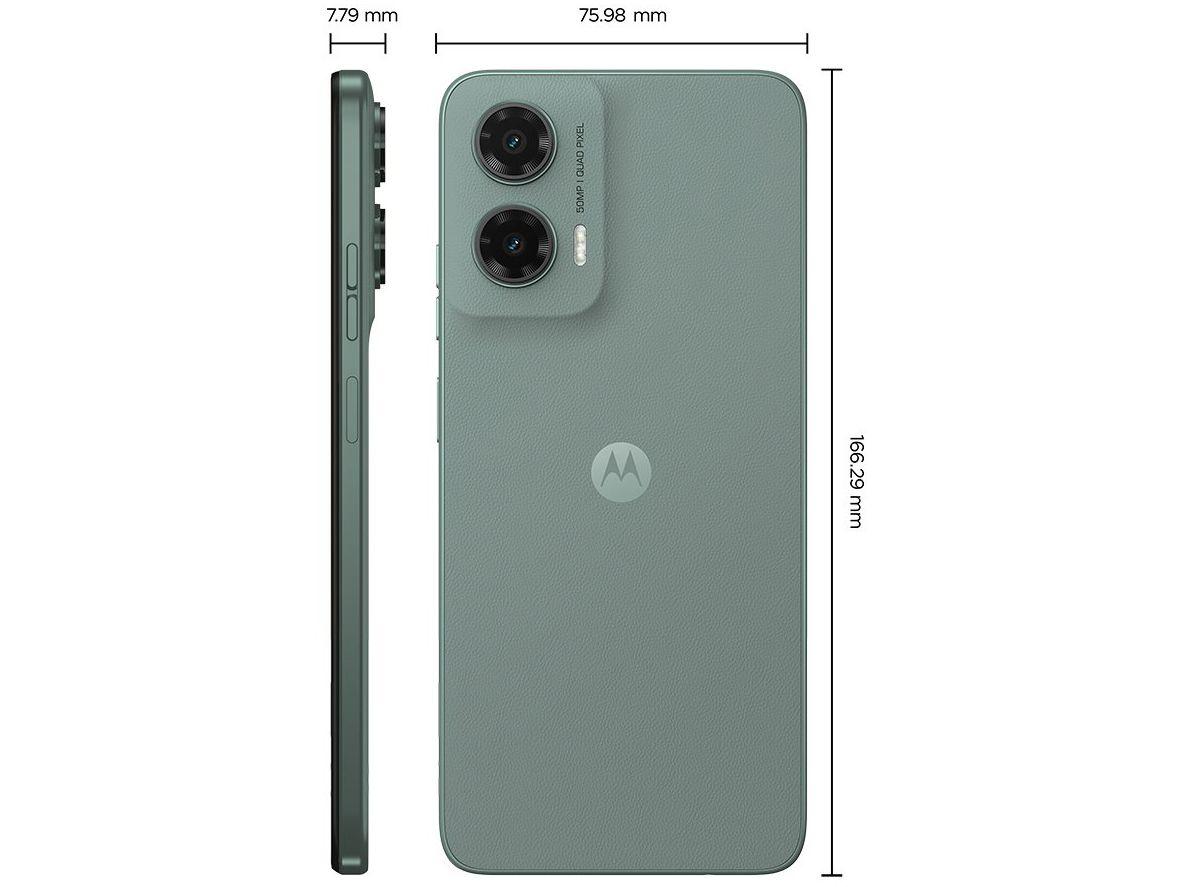 Smartphone Motorola Moto G35 256GB Cinza 5G 4GB RAM+8GB Ram Boost 5G 6,7" Câm. Dupla + Selfie 16MP