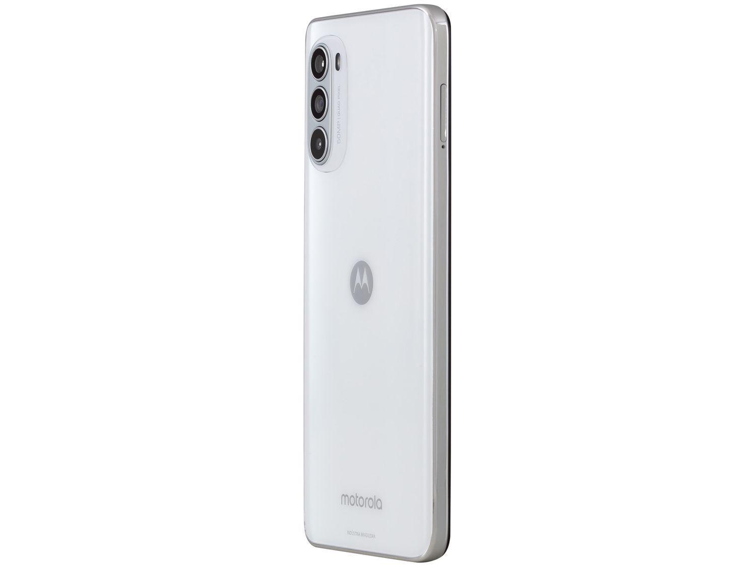 Smartphone Motorola Moto G52 128GB Branco 4G Octa-Core 4GB RAM 6,6” Câm. Tripla + Selfie 16MP