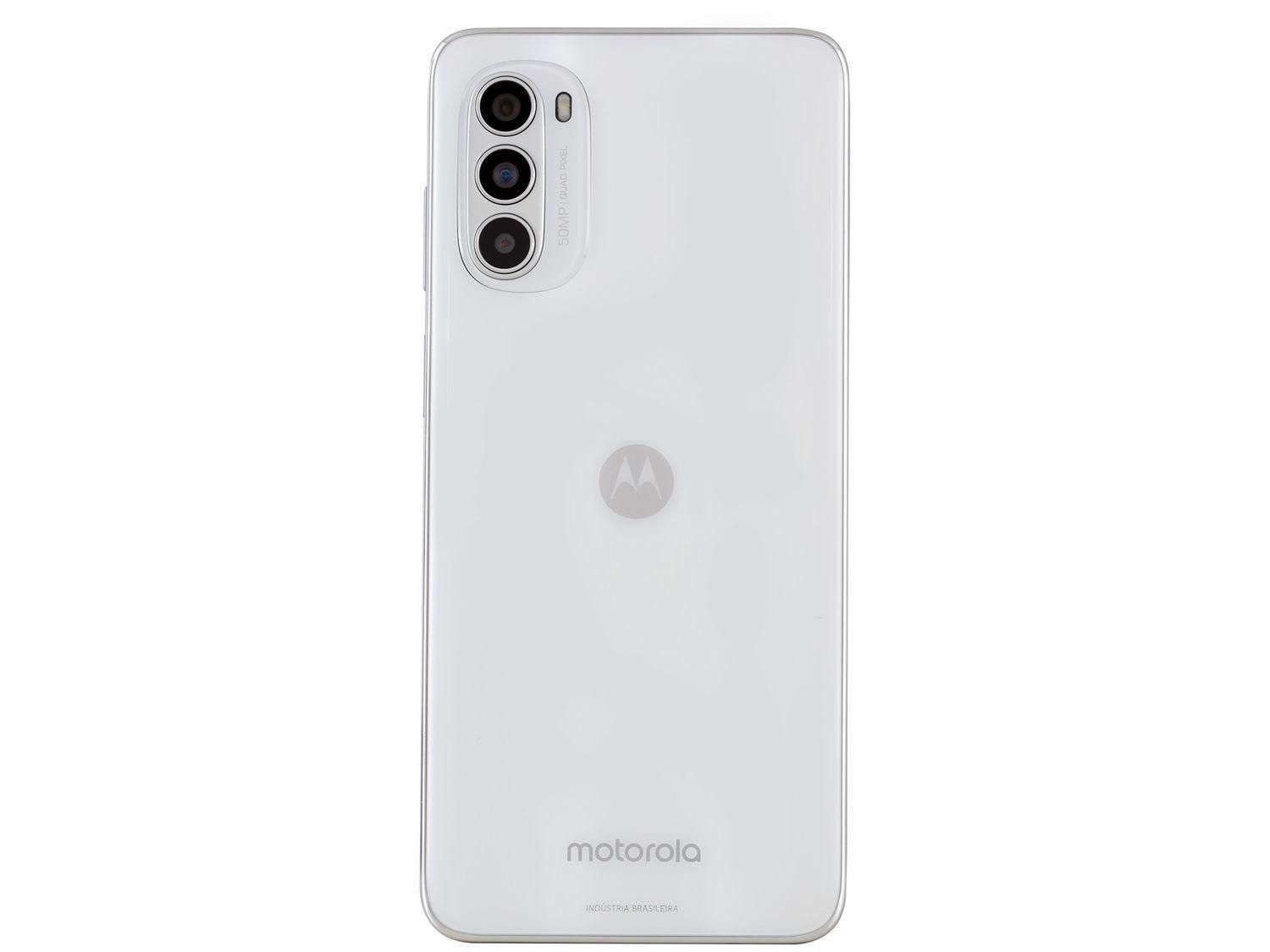 Smartphone Motorola Moto G52 128GB Branco 4G Octa-Core 4GB RAM 6,6” Câm. Tripla + Selfie 16MP