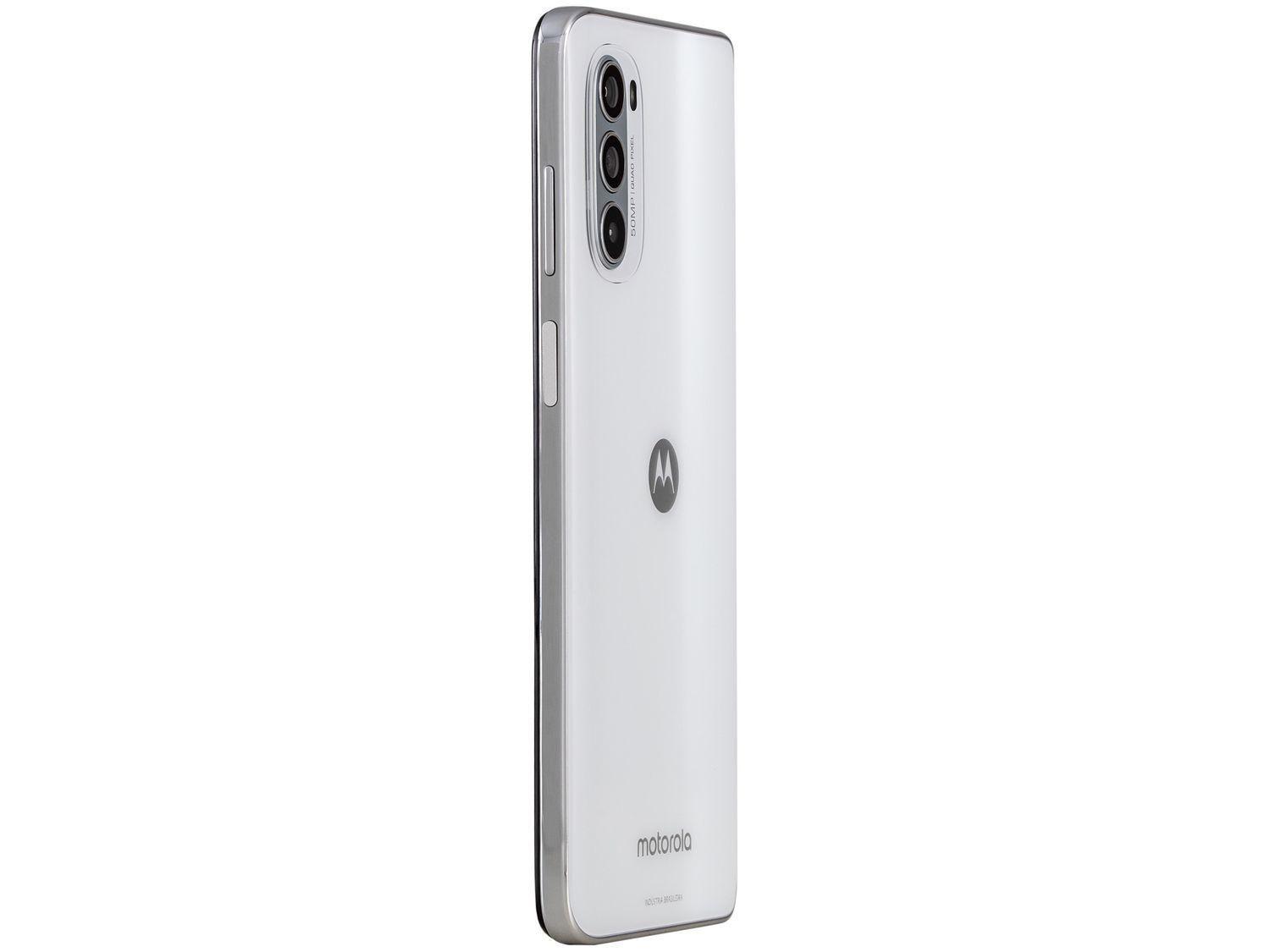 Smartphone Motorola Moto G52 128GB Branco 4G Octa-Core 4GB RAM 6,6” Câm. Tripla + Selfie 16MP