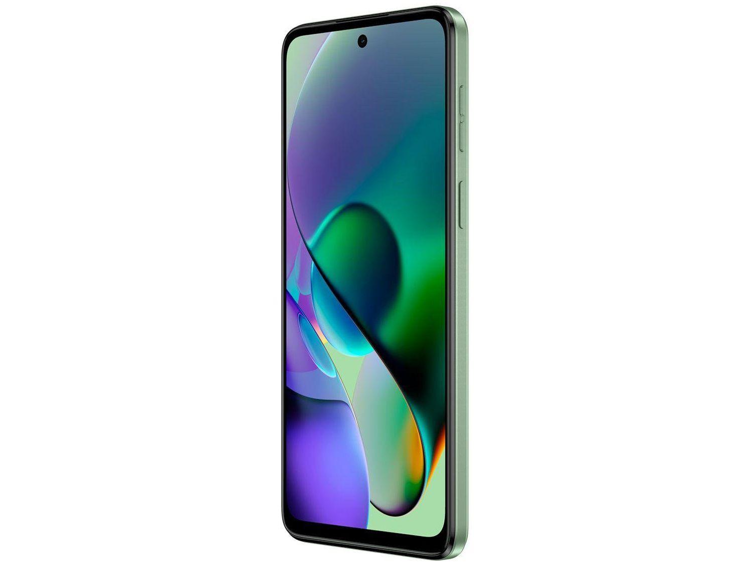 Smartphone Motorola Moto G54 256GB Verde 5G 8GB RAM 6,5" Câm. Dupla + Selfie 16MP Dual Chip