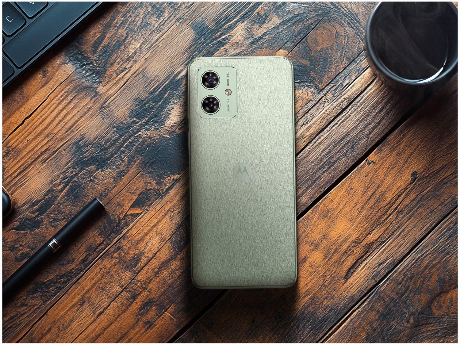 Smartphone Motorola Moto G54 256GB Verde 5G 8GB RAM 6,5" Câm. Dupla + Selfie 16MP Dual Chip
