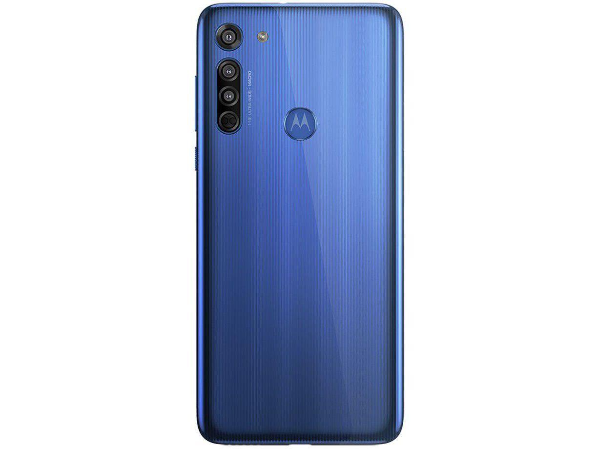 Smartphone Motorola Moto G8 64GB Azul Capri 4G 4GB RAM Tela 6,4
