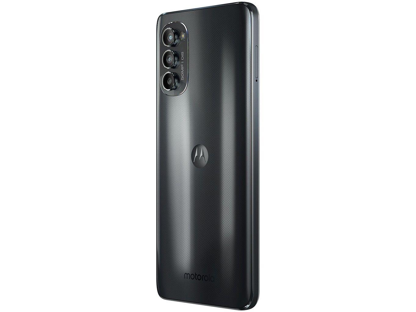 Smartphone Motorola Moto G82 128GB Preto 5G Octa-Core 6GB RAM 6,6” Câm. Tripla + Selfie 16MP