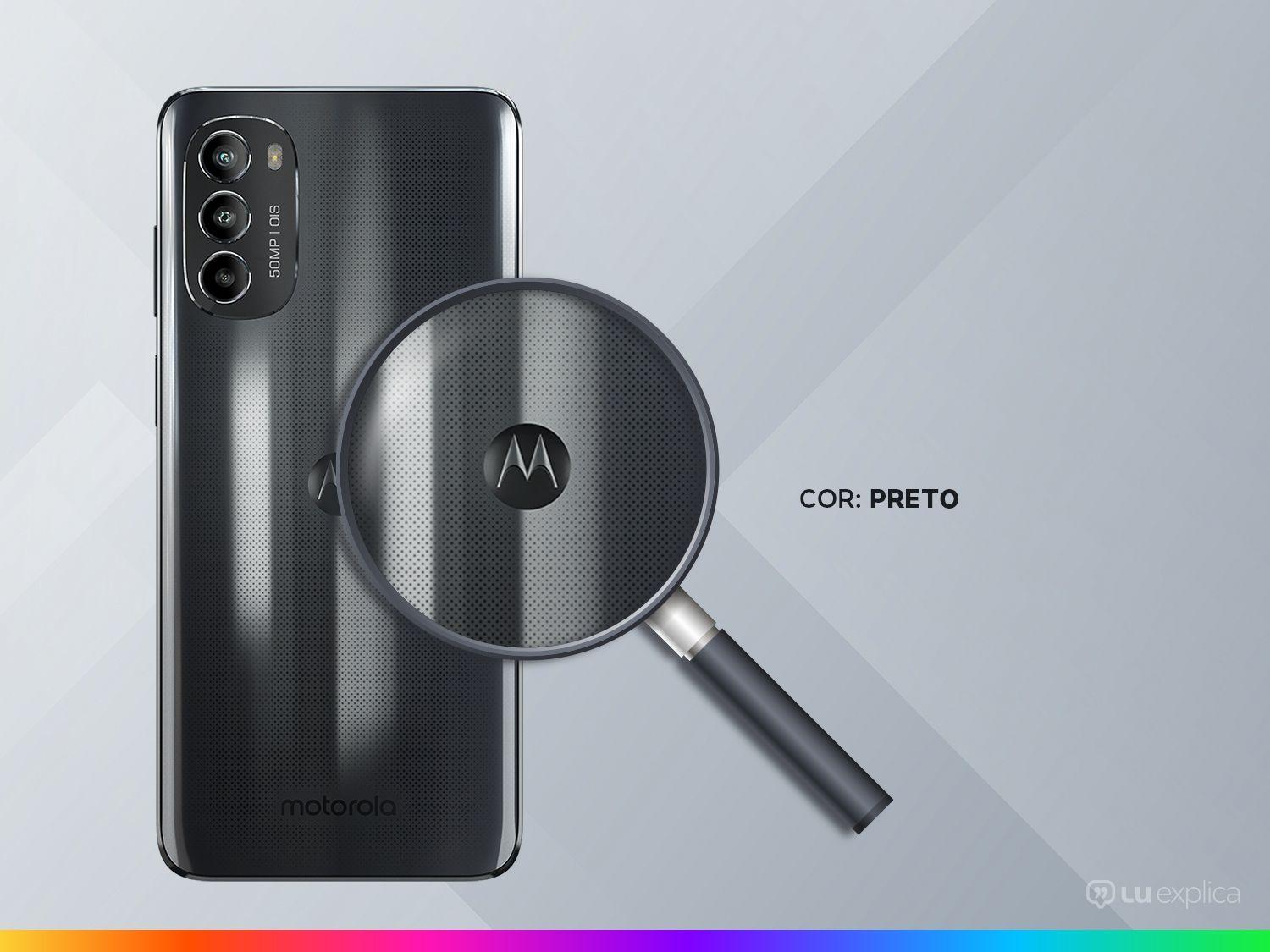 Smartphone Motorola Moto G82 128GB Preto 5G Octa-Core 6GB RAM 6,6” Câm. Tripla + Selfie 16MP