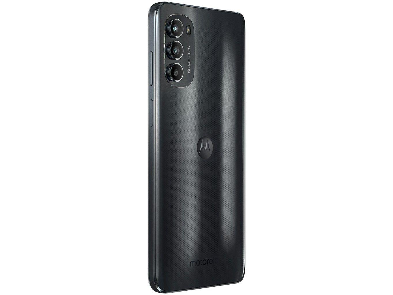 Smartphone Motorola Moto G82 128GB Preto 5G Octa-Core 6GB RAM 6,6” Câm. Tripla + Selfie 16MP