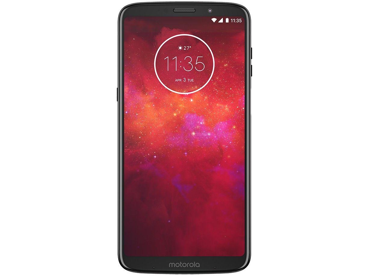 Smartphone Motorola Moto Z3 Play 128GB Ônix 4G