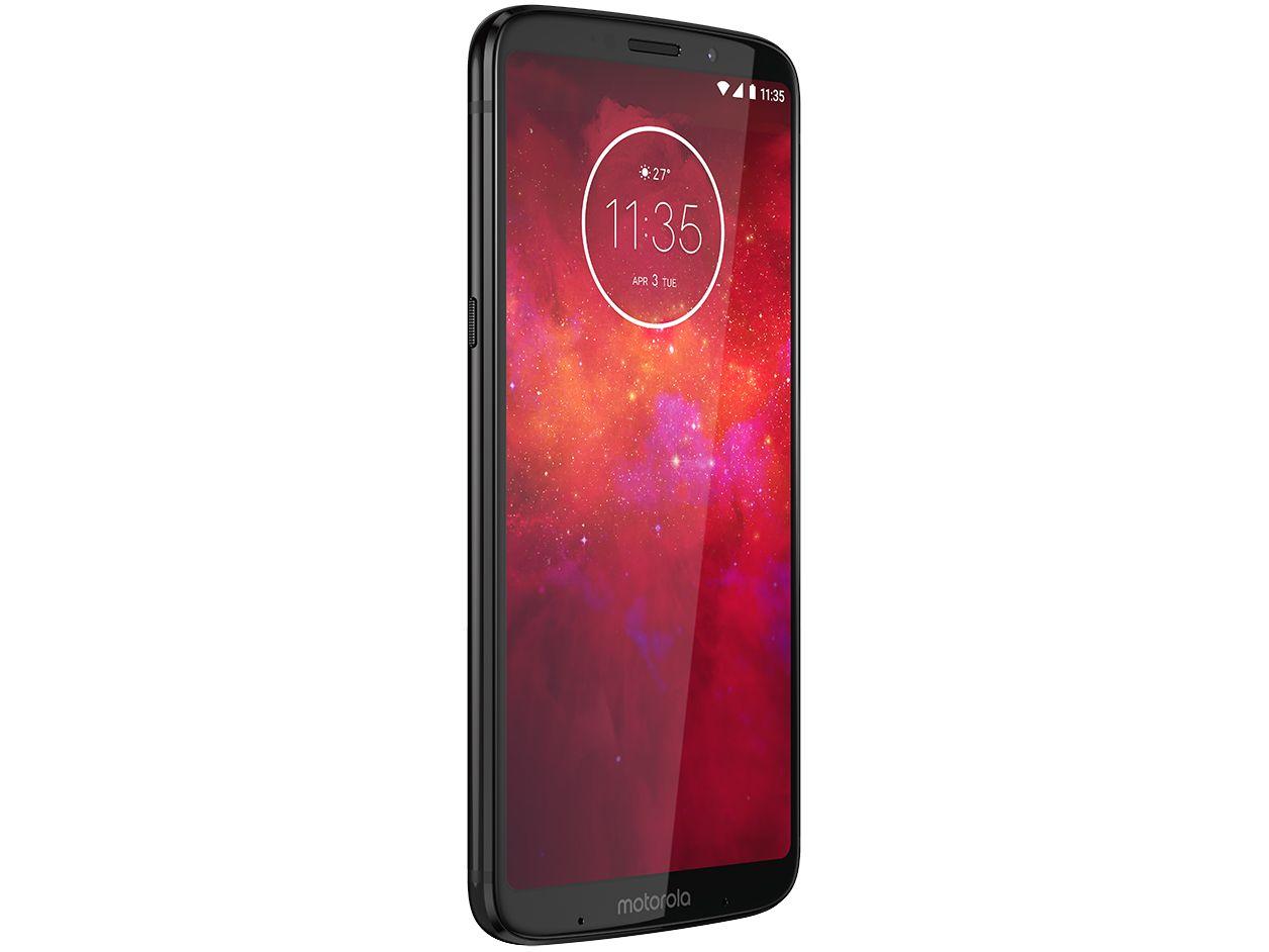 Smartphone Motorola Moto Z3 Play 128GB Ônix 4G